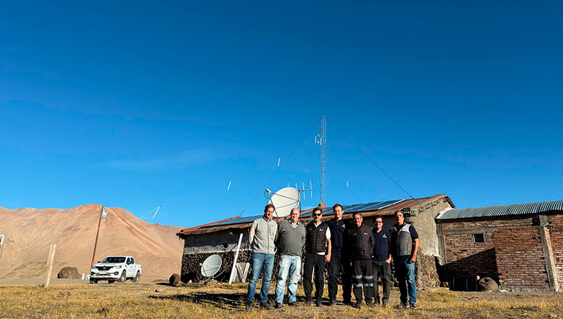 El subdirector de Migraciones Mariano Goyenechea recorrió los pasos de Mendoza
